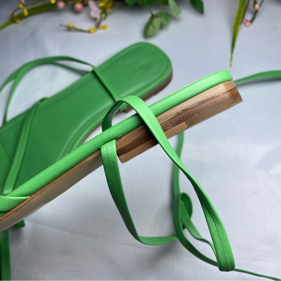 Marc Fisher Womens Mireya Green Ankle Strap Sandals Size 7 - Picture 10 of 16